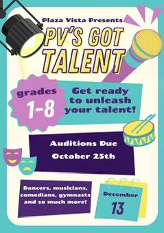 PV Talent Show Auditions